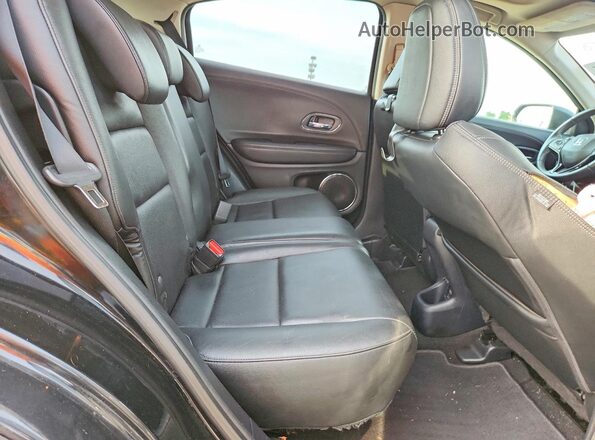 3CZRU6H76KM706318 2019 HONDA HR-V Black Vista interior trasera