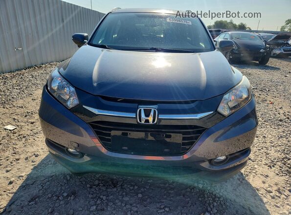 3CZRU6H77GM700115 2016 HONDA HR-V Gray Widok z przodu