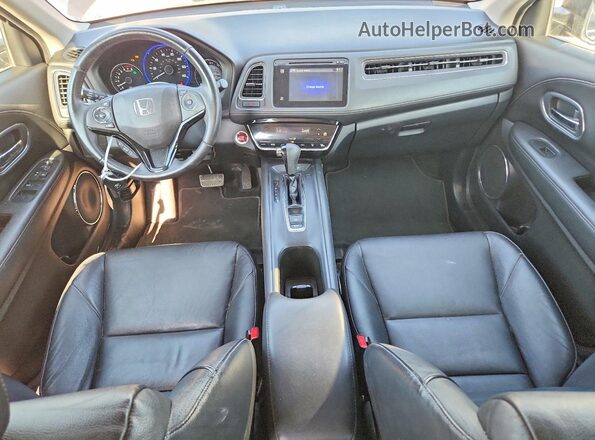 3CZRU6H77GM700115 2016 HONDA HR-V Gray Widok deski rozdzielczej