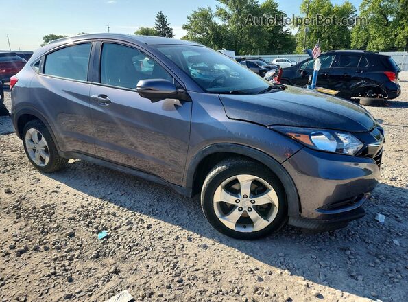 3CZRU6H77GM700115 2016 HONDA HR-V Gray Przód prawy