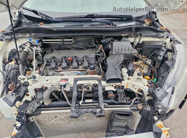 3CZRU6H77GM701636 2016 HONDA HR-V White ძრავის განყოფილების ხედი