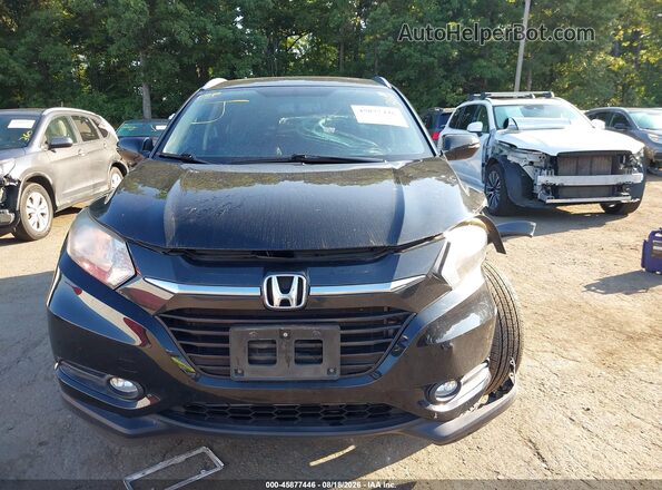 3CZRU6H77HM717899 2017 HONDA HR-V Black Սարքավորումների վահանակի տեսք