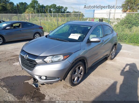 3CZRU6H77HM718695 2017 HONDA HR-V Серебряный Передняя левая четверть