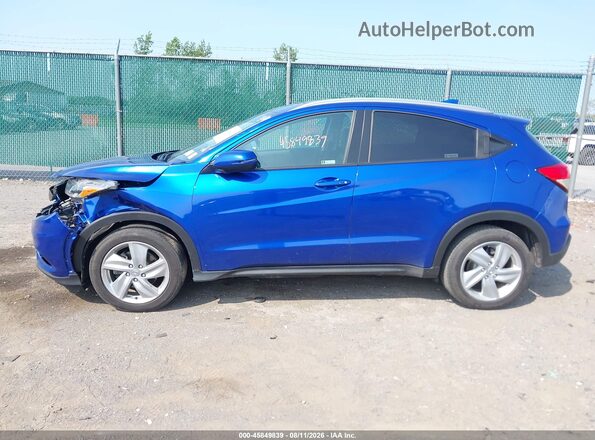 3CZRU6H77KM707669 2019 HONDA HR-V Blue სალონის 360-გრადუსიანი ხედი