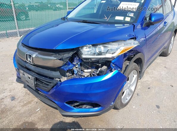 3CZRU6H77KM707669 2019 HONDA HR-V Blue წინა ხედი