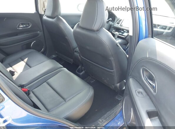 3CZRU6H77KM707669 2019 HONDA HR-V Blue VIN კოდის სტიკერის ხედი