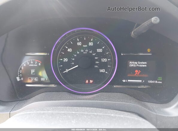 3CZRU6H77KM707669 2019 HONDA HR-V Blue უკანა სავარძლების ხედი