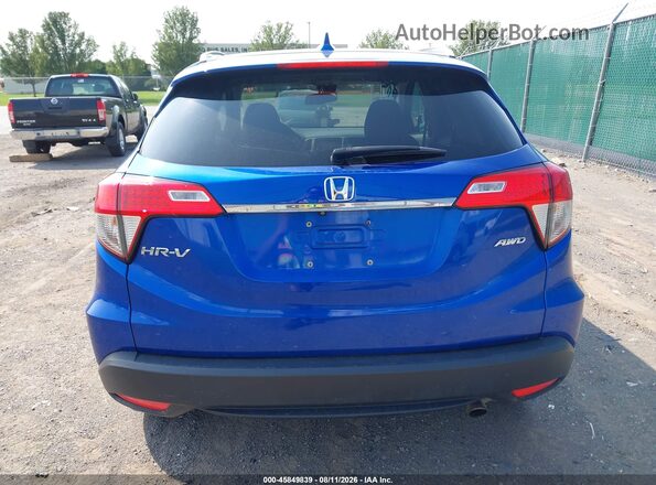3CZRU6H77KM707669 2019 HONDA HR-V Blue 