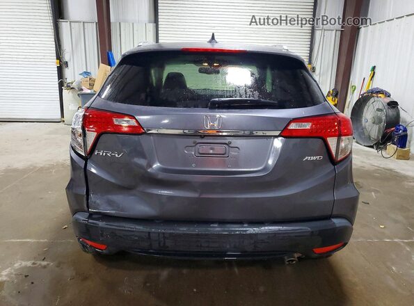 3CZRU6H77LM731536 2020 HONDA HR-V Charcoal უკანა ხედი