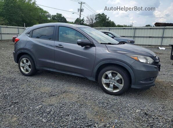3CZRU6H78GM713634 2016 HONDA HR-V Gray წინა მარჯვენა