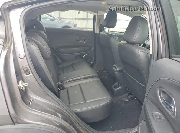 3CZRU6H78GM713634 2016 HONDA HR-V Gray უკანა სალონის ხედი