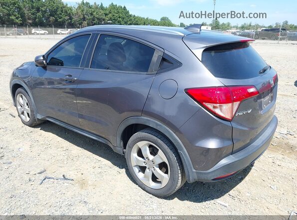 3CZRU6H78GM723306 2016 HONDA HR-V Серый Задняя левая четверть