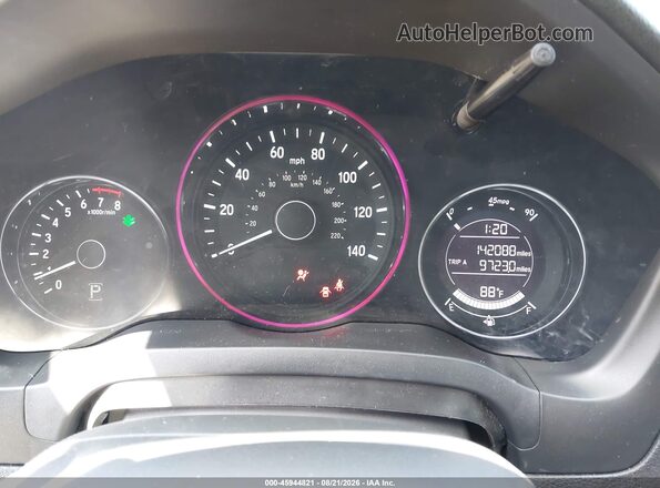 3CZRU6H78GM723306 2016 HONDA HR-V Серый Вид задних сидений