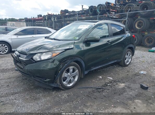 3CZRU6H78GM731308 2016 HONDA HR-V Green Przód lewy
