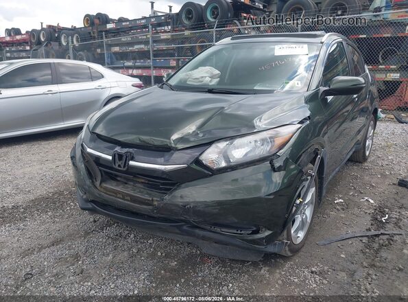 3CZRU6H78GM731308 2016 HONDA HR-V Green Widok z przodu