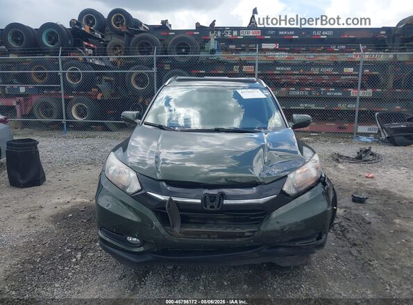 3CZRU6H78GM731308 2016 HONDA HR-V Green Widok zestawu wskaźników