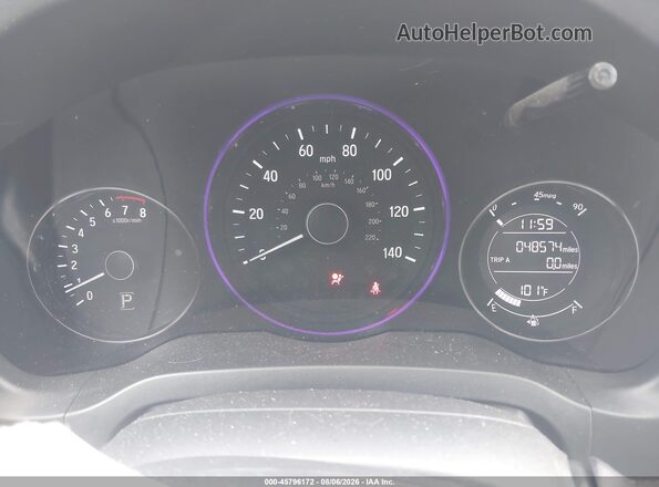 3CZRU6H78GM731308 2016 HONDA HR-V Green Widok tylnych siedzeń