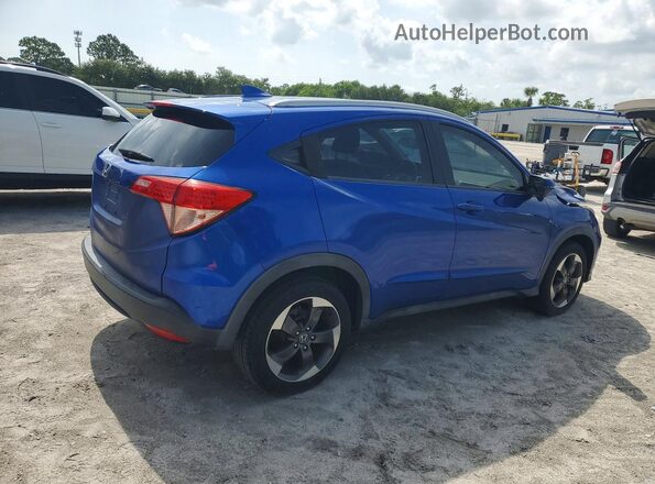 3CZRU6H78JM708389 2018 HONDA HR-V Blue უკანა მარჯვენა