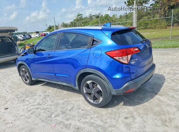 3CZRU6H78JM708389 2018 HONDA HR-V Blue უკანა მარცხენა