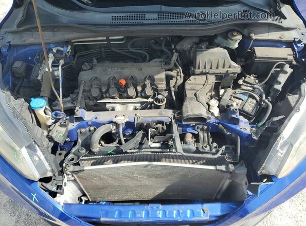 3CZRU6H78JM708389 2018 HONDA HR-V Blue უკანა სალონის ხედი