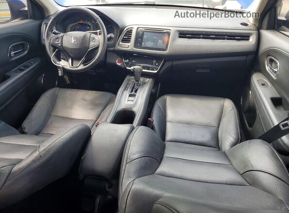 3CZRU6H78JM708389 2018 HONDA HR-V Blue წინა პანელის ხედი