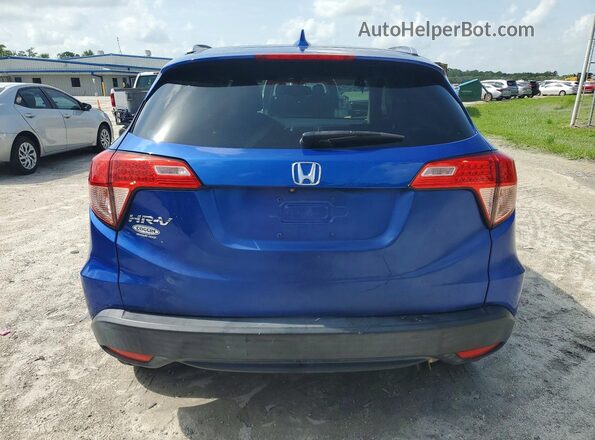 3CZRU6H78JM708389 2018 HONDA HR-V Blue უკანა ხედი