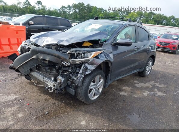 3CZRU6H78KM714971 2019 HONDA HR-V Gray Przód lewy