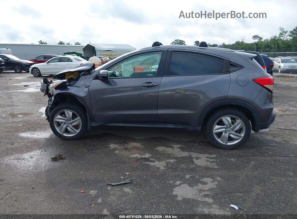 3CZRU6H78KM714971 2019 HONDA HR-V Gray Widok wnętrza 360 stopni