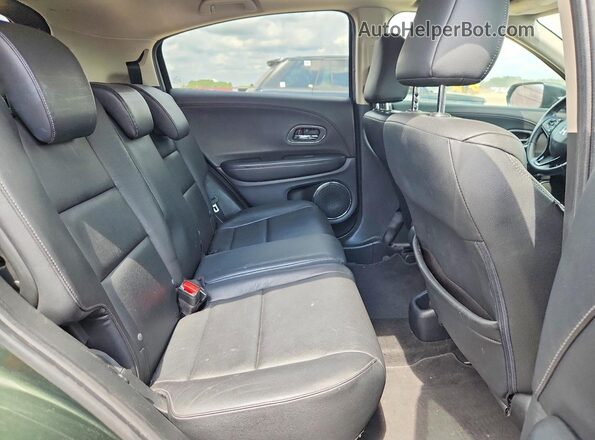 3CZRU6H79GM737733 2016 HONDA HR-V Green Vista interior trasera