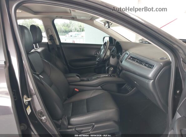 3CZRU6H79GM758906 2016 HONDA HR-V Серый Вид салона спереди