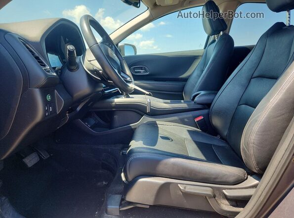 3CZRU6H79KM723789 2019 HONDA HR-V Серый Вид салона спереди