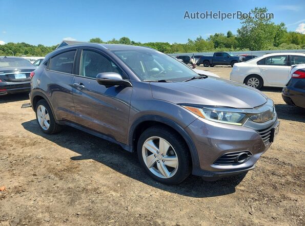 3CZRU6H79KM723789 2019 HONDA HR-V Серый Передняя правая четверть