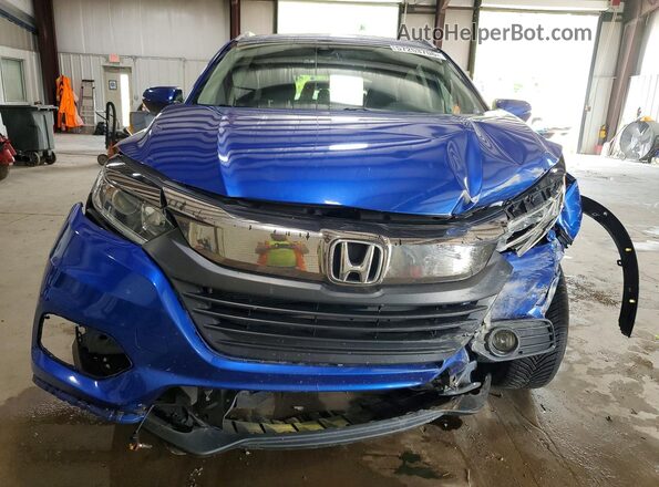3CZRU6H79LM731716 2020 HONDA HR-V Blue წინა ხედი