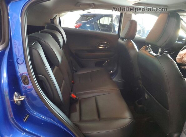 3CZRU6H79LM731716 2020 HONDA HR-V Blue უკანა სალონის ხედი
