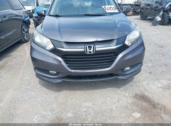 3CZRU6H7XGM713635 2016 HONDA HR-V Серый Вид щитка приборов