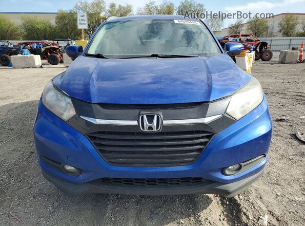 3CZRU6H7XJM717126 2018 HONDA HR-V Blue Вид спереду
