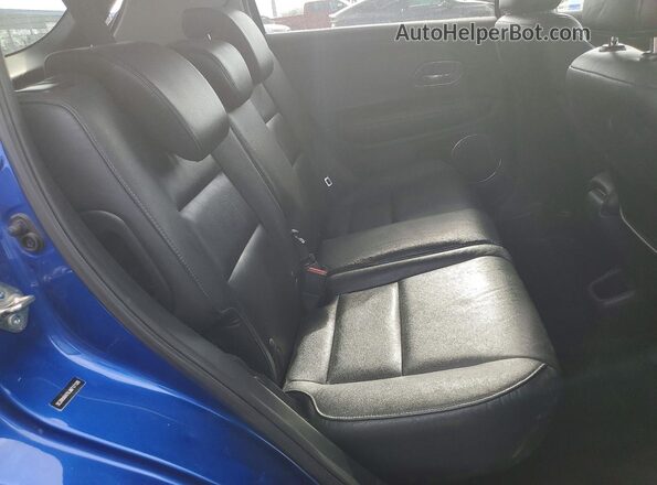 3CZRU6H7XJM717126 2018 HONDA HR-V Blue Вид задньої частини салону
