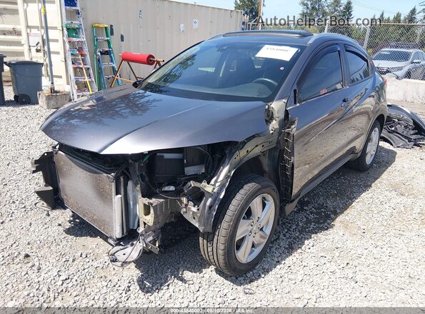 3CZRU6H7XKM715202 2019 HONDA HR-V Серебряный Передняя левая четверть