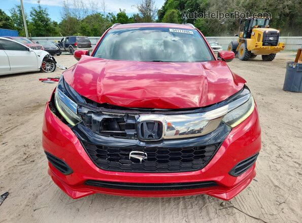 3CZRU6H91KM703795 2019 HONDA HR-V Red წინა ხედი