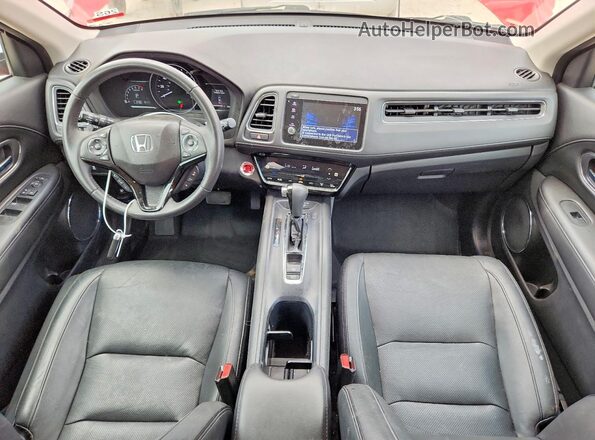 3CZRU6H91KM703795 2019 HONDA HR-V Red წინა პანელის ხედი