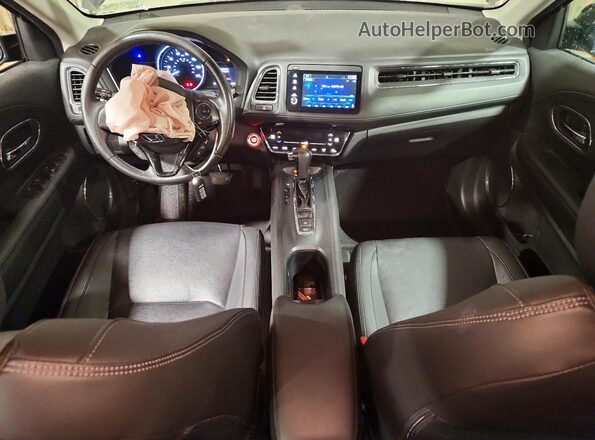 3CZRU6H95LM733741 2020 HONDA HR-V Black Vista del salpicadero