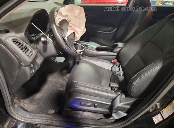 3CZRU6H95LM733741 2020 HONDA HR-V Black Vista interior delantera