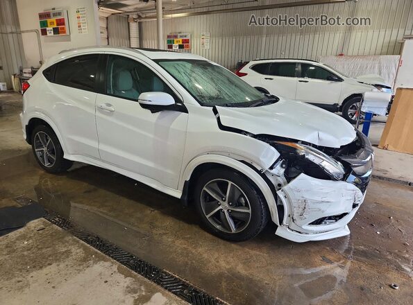 3CZRU6H96KM700472 2019 HONDA HR-V Белый Передняя правая четверть