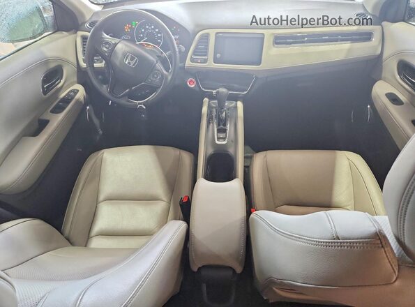 3CZRU6H96KM700472 2019 HONDA HR-V Белый Вид панели приборов