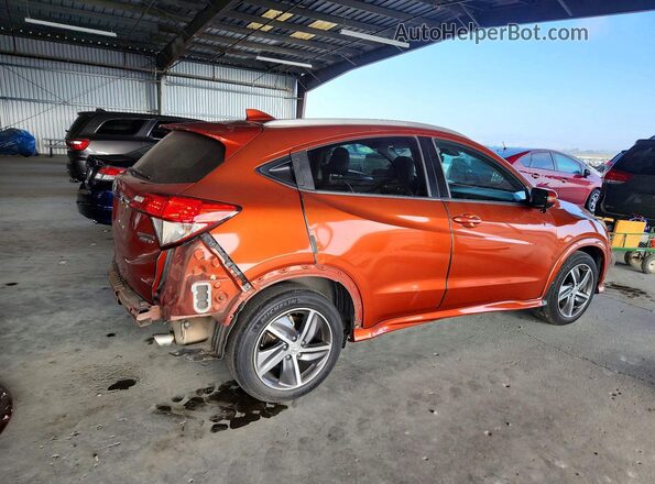 3CZRU6H96KM701136 2019 HONDA HR-V Orange Trasero derecho