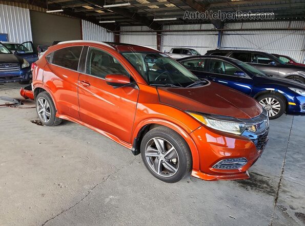 3CZRU6H96KM701136 2019 HONDA HR-V Orange Delantero derecho