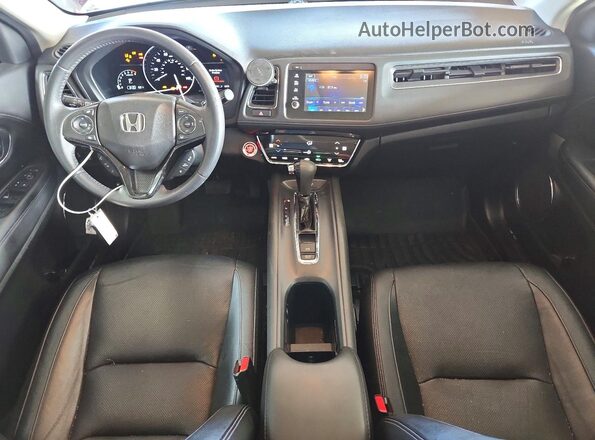 3CZRU6H96KM701136 2019 HONDA HR-V Orange Vista del salpicadero