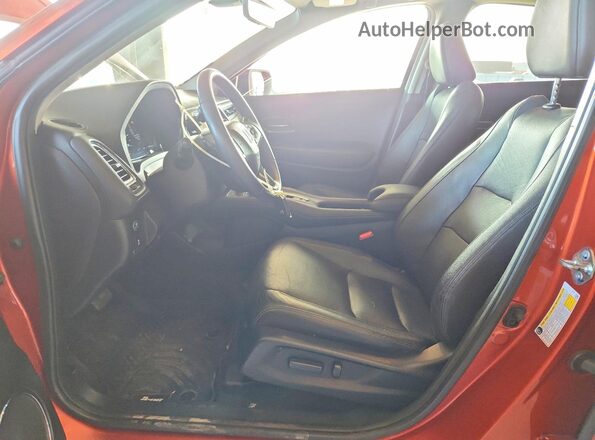 3CZRU6H96KM701136 2019 HONDA HR-V Orange Vista interior delantera