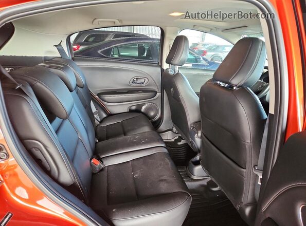 3CZRU6H96KM701136 2019 HONDA HR-V Orange Vista interior trasera