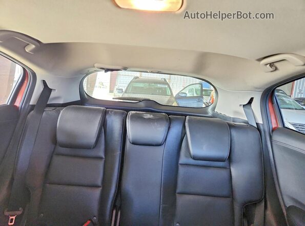 3CZRU6H96KM701136 2019 HONDA HR-V Orange Vista de los asientos traseros
